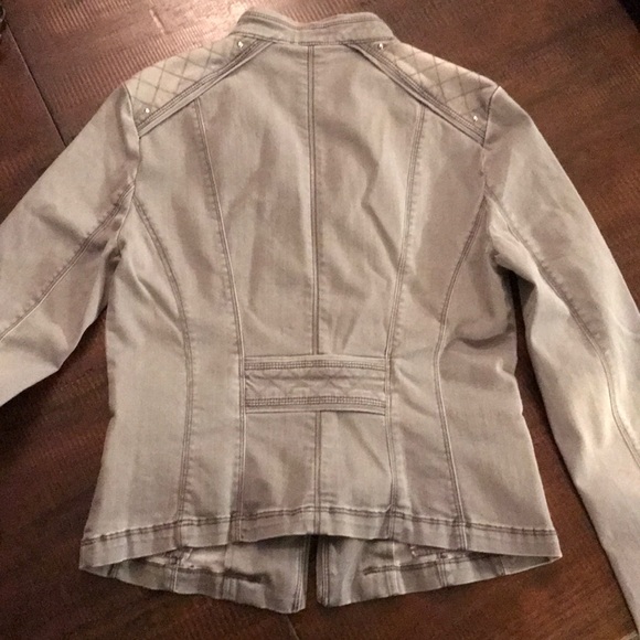 NWT~ White House Black Market Moto Style Jacket - Picture 5 of 7